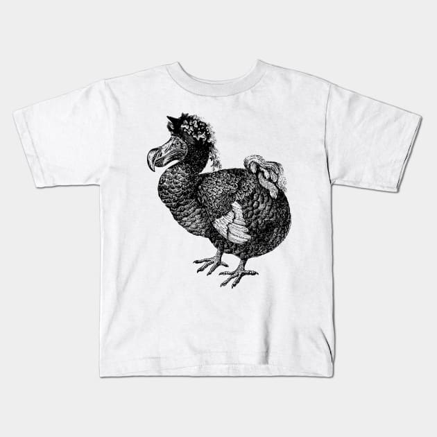 Mrs Dodo | Vintage Dodos | Kids T-Shirt by Eclectic At Heart